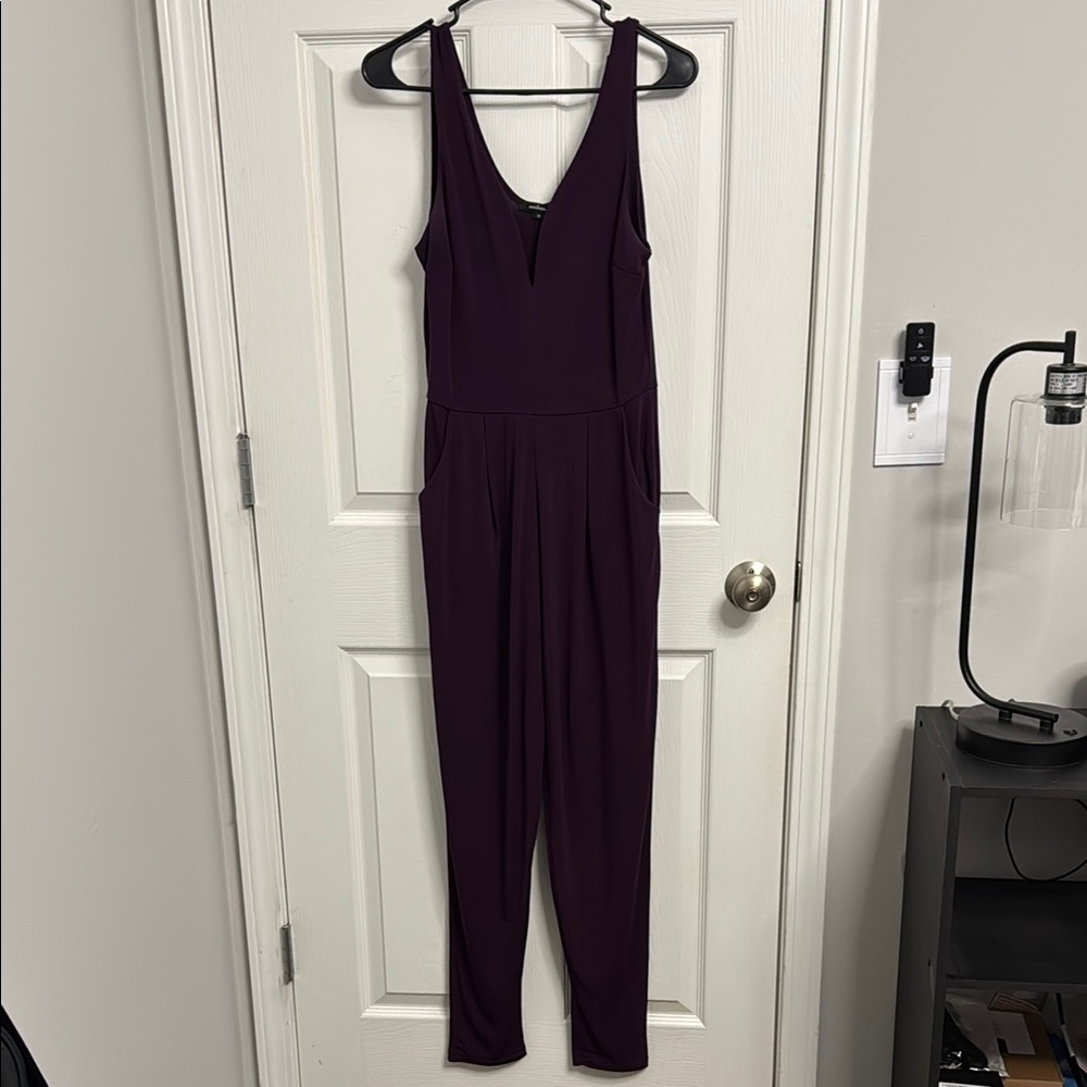 Elegant Purple Jumpsuit